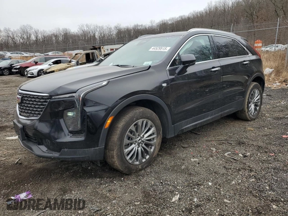 2024 Cadillac XT4 AWD Premium Luxury z VIN 1GYFZDR43RF158687, wystawiony jako Copart lot #44529515 z przebiegiem 20 754 mil mil oraz Czysty tytuł • Clean title. Historia ofert i sprzedaży dostępna na DreamBid. Obrazek 1.