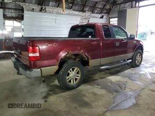 2005 Ford F-150 XLT with VIN 1FTPX14545NB70670, listed as a Copart auction lot 52130455 with 119,784 mi miles and Clean Title. Bid and sale history available at carsss.com. Image 3.