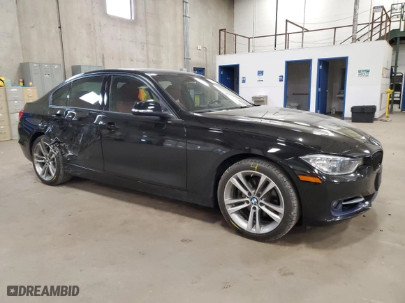 2015 BMW 3 Series 328i xDrive with VIN WBA3B3C56FF547289, listed as a Copart auction lot 53045585 with 108,503 mi miles and Salvage Title. Bid and sale history available at carsss.com. Image 4.