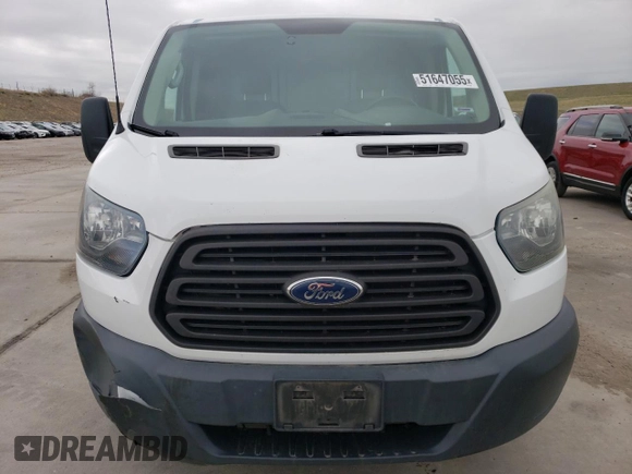 2015 Ford Transit Cargo with VIN 1FTNE1YM6FKA28449, listed as a Copart auction lot 51647055 with 117,807 mi miles and Clean Title. Bid and sale history available at carsss.com. Image 5.