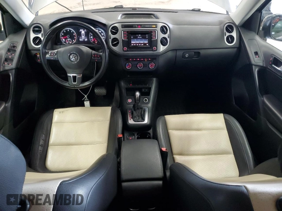 2016 Volkswagen Tiguan S with VIN WVGBV7AX7GW578033, listed as a Copart auction lot 54821755 with 127,317 mi miles and Clean Title. Bid and sale history available at DreamBid. Image 8.