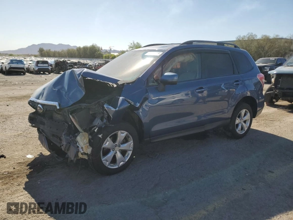 2014 Subaru Forester Premium with VIN JF2SJAEC2EH548865, listed as a Copart auction lot 54209235 with 79,318 mi miles and Salvage Title. Bid and sale history available at DreamBid. Image 1.