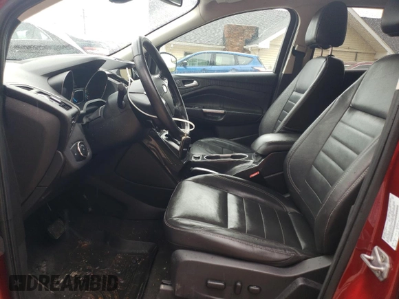 2014 Ford Escape Titanium z VIN 1FMCU0J95EUA82835, wystawiony jako Copart lot #59901675 z przebiegiem 155 193 mil mil oraz Czysty tytuł • Clean title. Historia ofert i sprzedaży dostępna na DreamBid. Obrazek 7.