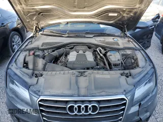 2014 Audi A7 Prestige with VIN WAU2GAFC3EN054198, listed as a Copart auction lot 73588924 with 99,048 mi miles and Salvage title. Bid and sale history available at DreamBid. Image 13.