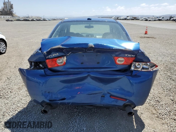 2005 Acura TSX with VIN JH4CL96885C004730, listed as a Copart auction lot 54095975 with 72,990 mi miles and Salvage title. Bid and sale history available at DreamBid. Image 6.