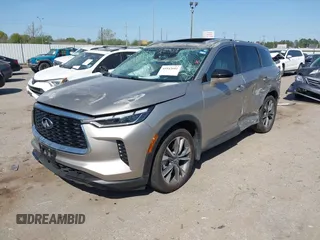 2024 Infiniti QX60 Luxe с VIN 5N1DL1FR6RC344203, выставлен на аукционе IAAI как лот 41843681 с пробегом 10 358 миль миль и . История ставок и продаж доступна на DreamBid. Изображение 17.