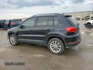 2017 Volkswagen Tiguan S with VIN WVGAV7AX4HK045724, listed as a Copart auction lot 60621715 with 64,004 mi miles and Salvage title. Bid and sale history available at DreamBid. Image 2.