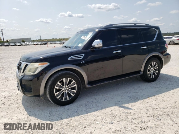 2017 Nissan Armada SV with VIN JN8AY2ND0H9001973, listed as a Copart auction lot 71734904 with 174,407 mi miles and Clean Title. Bid and sale history available at carsss.com. Image 1.
