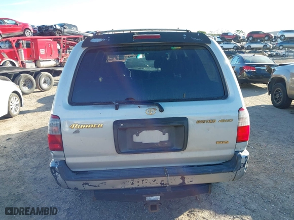 2000 Toyota 4Runner Limited with VIN JT3HN87R6Y0283866, listed as a IAAI auction lot 41639423 with 285,426 mi miles. Bid and sale history available at carsss.com. Image 16.