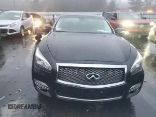 2017 Infiniti Q70 with VIN JN1BY1AR9HM770175, listed as a Copart auction lot 43529345 with 0 mi miles and Salvage Title. Bid and sale history available at carsss.com. Image 5.