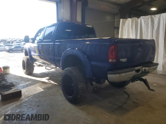 2003 Ford F-250 XL with VIN 1FTNW21P23EB54762, listed as a Copart auction lot 44457745 with 114,799 mi miles and Clean title. Bid and sale history available at DreamBid. Image 2.