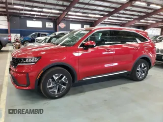 2022 Kia Sorento Hybrid S with VIN KNDRG4LG3N5090970, listed as a Copart auction lot 72629834 with 107,224 mi miles and Clean Title. Bid and sale history available at carsss.com. Image 1.