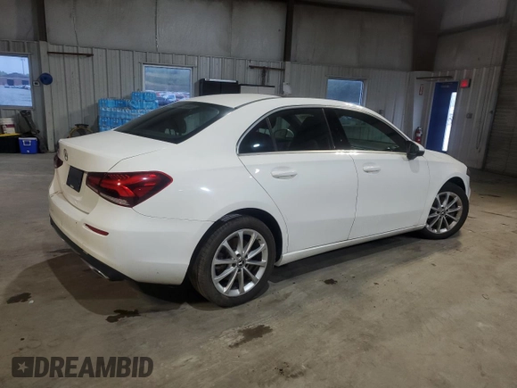 2019 Mercedes-Benz A 220 with VIN WDD3G4EB8KW017628, listed as a Copart auction lot 56170235 with 69,222 mi miles and Clean title. Bid and sale history available at DreamBid. Image 3.