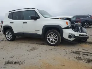 2021 Jeep Renegade Sport with VIN ZACNJDAB4MPM11800, listed as a Copart auction lot 44103615 with 54,027 mi miles and Salvage title. Bid and sale history available at DreamBid. Image 4.
