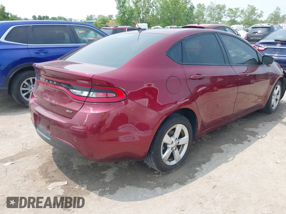 2015 Dodge Dart SXT with VIN 1C3CDFBB7FD300658, listed as a IAAI auction lot 42410609 with 101,987 mi miles and . Bid and sale history available at DreamBid. Image 4.