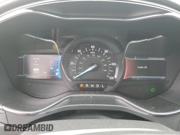 2013 Ford Fusion Titanium Hybrid with VIN 3FA6P0RU7DR326224, listed as a Copart auction lot 61597825 with 256,880 mi miles and Salvage title. Bid and sale history available at DreamBid. Image 9.