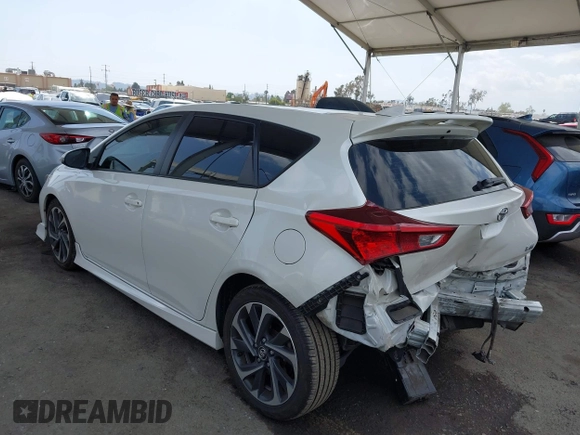 2017 Toyota Corolla iM with VIN JTNKARJE0HJ526778, listed as a IAAI auction lot 41914998 with 79,025 mi miles. Bid and sale history available at carsss.com. Image 3.