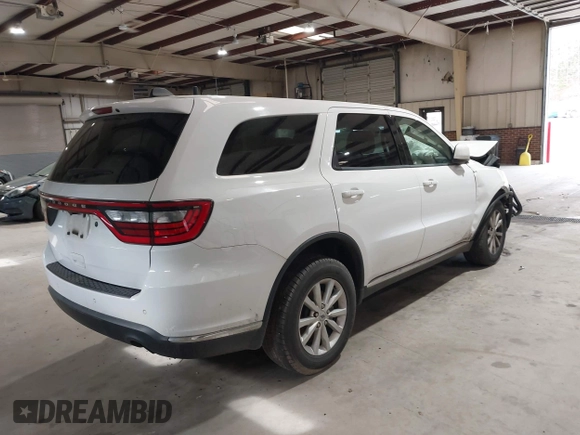 2020 Dodge Durango Pursuit with VIN 1C4RDJFG4LC309494, listed as a IAAI auction lot 41835668 with Not provided miles and . Bid and sale history available at DreamBid. Image 4.