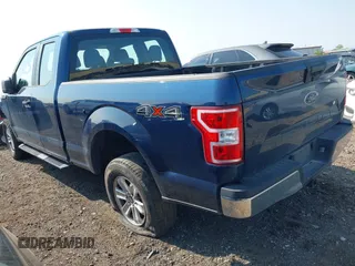 2019 Ford F-150 XL with VIN 1FTEX1EB9KKC09133, listed as a IAAI auction lot 40319582 with 151,728 mi miles. Bid and sale history available at carsss.com. Image 3.