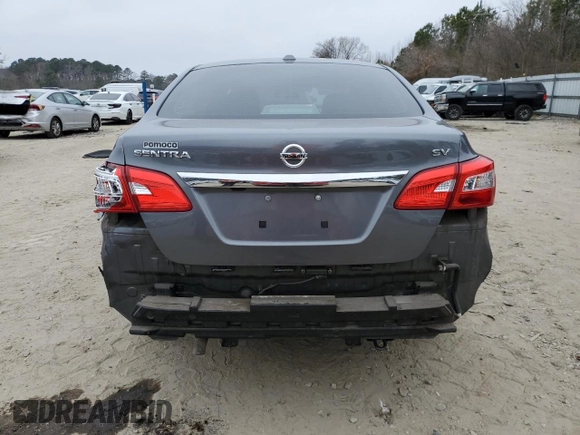 2018 Nissan Sentra SV with VIN 3N1AB7AP1JL645945, listed as a Copart auction lot 48471935 with 80,308 mi miles and Salvage Title. Bid and sale history available at carsss.com. Image 6.
