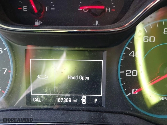 2018 Chevrolet Cruze LT with VIN 1G1BE5SMXJ7103967, listed as a IAAI auction lot 41816394 with 107,369 mi miles. Bid and sale history available at carsss.com. Image 16.