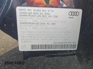 2014 Audi Q5 Premium Plus with VIN WA1DGAFP8EA081347, listed as a Copart auction lot 59495995 with 175,797 mi miles and Clean title. Bid and sale history available at DreamBid. Image 13.