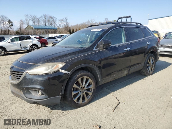 2015 Mazda CX-9 Grand Touring with VIN JM3TB2DA1F0457499, listed as a Copart auction lot 44647895 with 216,229 mi miles and Clean Title. Bid and sale history available at DreamBid. Image 1.