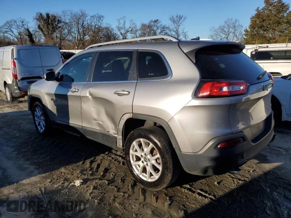 2014 Jeep Cherokee Latitude with VIN 1C4PJLCB5EW225528, listed as a Copart auction lot 41489995 with 172,391 mi miles and Salvage Title. Bid and sale history available at carsss.com. Image 2.