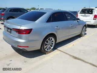 2019 Audi A4 Premium with VIN WAUGMAF40KN002742, listed as a IAAI auction lot 41902534 with 87,165 mi miles. Bid and sale history available at carsss.com. Image 4.