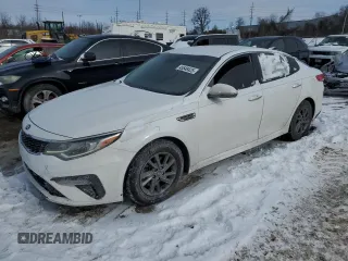 2020 Kia Optima LX with VIN 5XXGT4L3XLG434609, listed as a Copart auction lot 45548425 with 66,889 mi miles and Salvage Title. Bid and sale history available at carsss.com. Image 1.