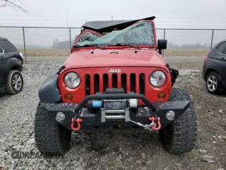 2010 Jeep Wrangler Unlimited Rubicon with VIN 1J4BA6H17AL109880, listed as a Copart auction lot 44205455 with 95,781 mi miles and Salvage title. Bid and sale history available at DreamBid. Image 5.