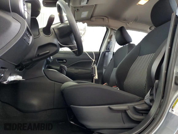 2024 Nissan Versa S with VIN 3N1CN8DV7RL930841, listed as a Copart auction lot 55431305 with 8,022 mi miles and Salvage Title. Bid and sale history available at DreamBid. Image 7.