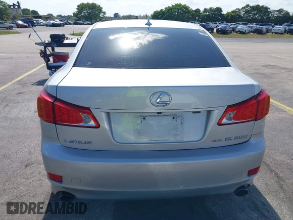 2009 Lexus IS 250 with VIN JTHCK262192030877, listed as a IAAI auction lot 42209789 with 147,376 mi miles and . Bid and sale history available at DreamBid. Image 16.