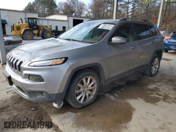 2016 Jeep Cherokee Limited with VIN 1C4PJLDB1GW272623, listed as a Copart auction lot 45150355 with 114,866 mi miles and Clean Title. Bid and sale history available at carsss.com. Image 1.