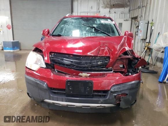 2013 Chevrolet Captiva Sport LS with VIN 3GNAL2EK7DS577647, listed as a Copart auction lot 52230965 with 117,516 mi miles and Salvage Title. Bid and sale history available at carsss.com. Image 5.