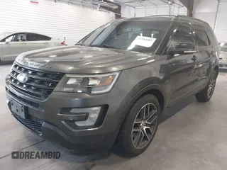 2016 Ford Explorer Sport with VIN 1FM5K8GT9GGB55500, listed as a IAAI auction lot 41981007 with 213,665 mi miles and . Bid and sale history available at carsss.com. Image 2.