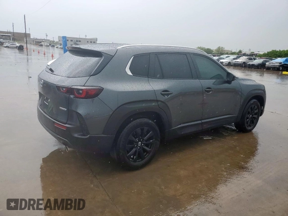 2024 Mazda CX-50 S Select with VIN 7MMVABAM1RN201535, listed as a Copart auction lot 54561715 with 9,498 mi miles and Salvage Title. Bid and sale history available at DreamBid. Image 3.