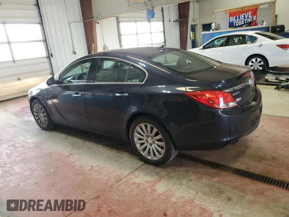 2013 Buick Regal Turbo Premium 1 with VIN 2G4GS5EVXD9137268, listed as a Copart auction lot 54311135 with 106,517 mi miles and Salvage title. Bid and sale history available at DreamBid. Image 2.