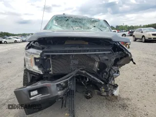 2018 Ford F-150 XL with VIN 1FTEW1E54JFD50664, listed as a Copart auction lot 57517945 with 106,649 mi miles and Salvage title. Bid and sale history available at DreamBid. Image 5.