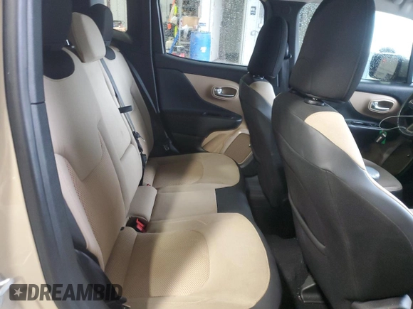 2016 Jeep Renegade Latitude with VIN ZACCJBBT4GPD21105, listed as a Copart auction lot 78734764 with 118,650 mi miles and Salvage Title. Bid and sale history available at carsss.com. Image 10.