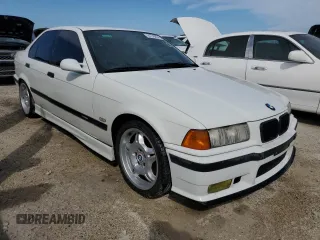 1997 BMW M3 with VIN WBSCD9324VEE06968, listed as a Copart auction lot 74778854 with Not provided miles and Salvage title. Bid and sale history available at DreamBid. Image 4.