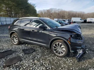 2022 Lincoln Nautilus Reserve with VIN 2LMPJ8KP7NBL17929, listed as a Copart auction lot 46405995 with 0 mi miles and Salvage Title. Bid and sale history available at carsss.com. Image 4.