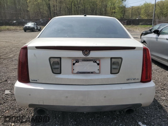 2006 Cadillac STS with VIN 1G6DW677060205304, listed as a Copart auction lot 53666075 with 190,991 mi miles and Salvage Title. Bid and sale history available at carsss.com. Image 6.