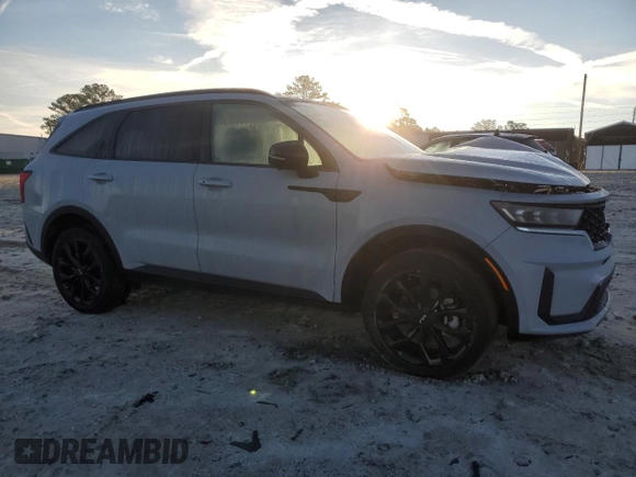 2023 Kia Sorento SX Prestige with VIN 5XYRKDLF0PG189486, listed as a Copart auction lot 82434574 with 19,972 mi miles and Salvage Title. Bid and sale history available at carsss.com. Image 4.