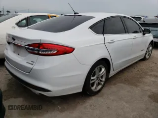 2018 Ford Fusion Hybrid SE with VIN 3FA6P0LU8JR138753, listed as a Copart auction lot 63862812 with 0 mi miles. Bid and sale history available at carsss.com. Image 4.