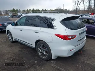 2014 Infiniti QX60 Hybrid with VIN 5N1CL0MM8EC512463, listed as a IAAI auction lot 41875223 with 100,053 mi miles and . Bid and sale history available at DreamBid. Image 3.