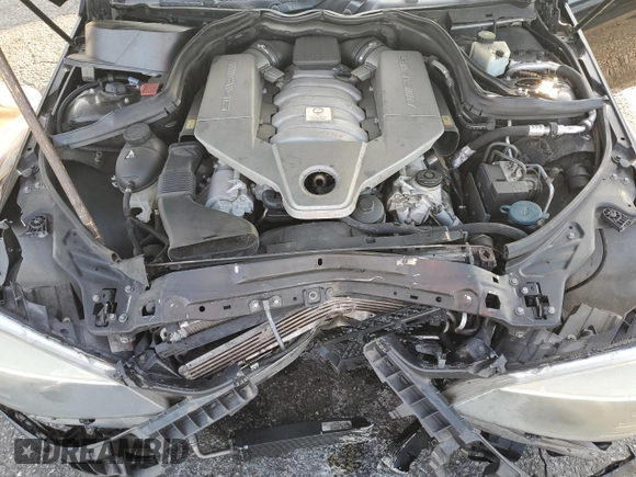 2009 Mercedes-Benz C 63 AMG with VIN WDDGF77X89F245590, listed as a Copart auction lot 75036764 with 243,430 mi miles and Salvage Title. Bid and sale history available at DreamBid. Image 11.