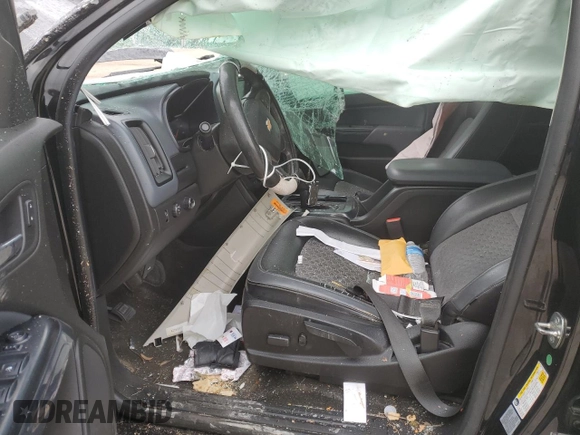 2015 Chevrolet Colorado 4WD Z71 with VIN 1GCGTCE37F1142651, listed as a Copart auction lot 44628595 with 150,287 mi miles and Salvage title. Bid and sale history available at DreamBid. Image 7.