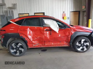 2025 Hyundai Kona Limited with VIN KM8HECA30SU187116, listed as a IAAI auction lot 42447030 with 2,805 mi miles and . Bid and sale history available at DreamBid. Image 13.