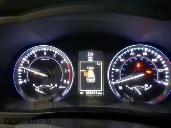2014 Toyota Highlander XLE z VIN 5TDJKRFH7ES043965, wystawiony jako Copart lot #88438325 z przebiegiem 283 314 mil mil oraz Szkoda całkowita • Salvage title. Historia ofert i sprzedaży dostępna na DreamBid. Obrazek 9.